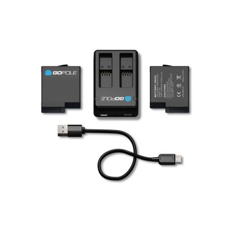 Cargador Dual GOPOLE para GOPRO Hero 7,6,5 - GPBK-H5B-30