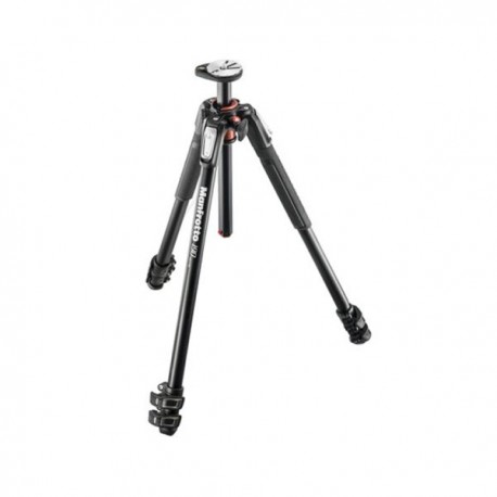 Tripié Manfrotto MT190XPRO3 3 Secciones sin Cabeza Negro