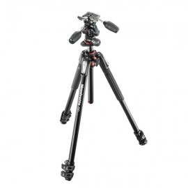 Tripié MANFROTTO MK190XPRO3-3W De Aluminio 3 Secciones Con Cabeza De 3 Movimientos