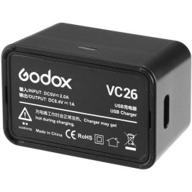 Cargador GODOX VC26 para V1
