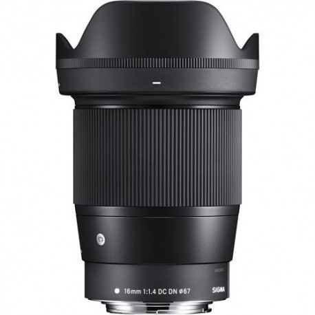 Lente SIGMA 16mm F1.4 DC DN Contemporary para Canon