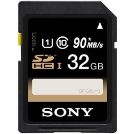 Tarjeta SONY SDHC UHS-I 4K 32GB Clase 10 SF-32UY3/TQ