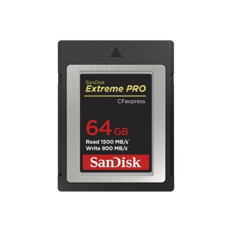Tarjeta SANDISK Extreme PRO CFexpress 64GB 1500R 800W