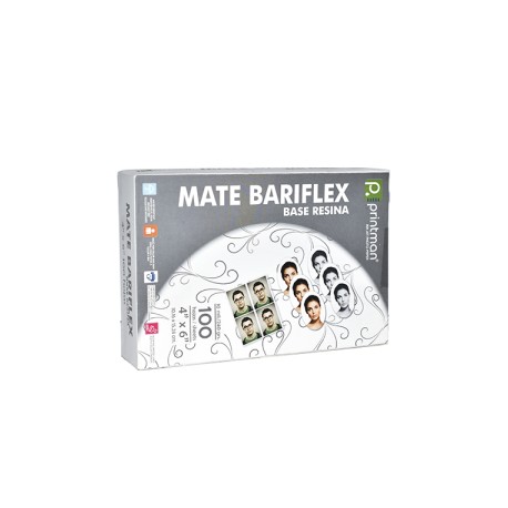 Papel PRINTMAN 4X6 Mate Bariflex 100H 10Mils/240Grs