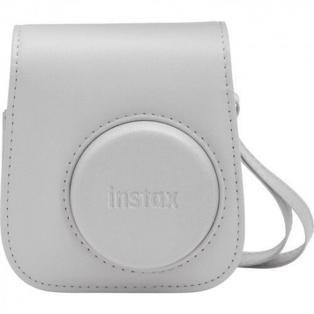 Funda FUJI INSTAX Piel Mini 11 (Blanca)