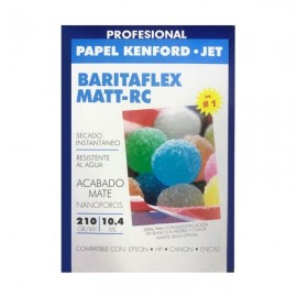 Papel KENFORD-JET 4X6 100H Barita Flex Matt-RC