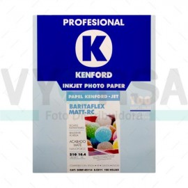 Papel KENFORD-JET 8.5X11 100H Barita Flex Matt-RC