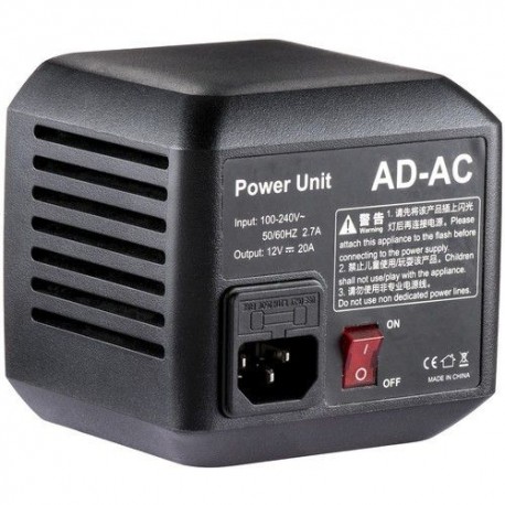 Adaptador de Corriente GODOX AD-AC para AD600