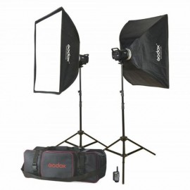 Kit de Iluminación de Estudio Fotográfico GODOX MS200-F