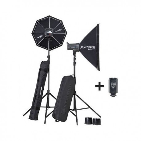 Juego de Flashes ELINCHROM 20839.2 con Accesorios D-Lite 4