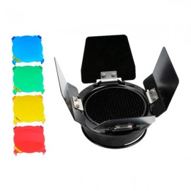 Kit de Cortadoras y Panal GODOX BD-03