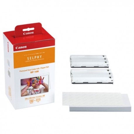 KIT de Tinta y Papel CANON RP-108