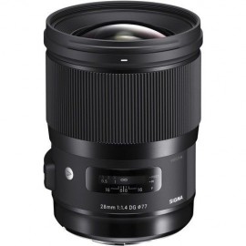 Lente SIGMA 28mm F1.4 DG HSM Art para Canon