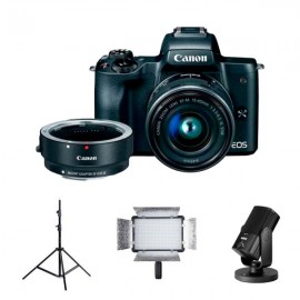 Kit Vloggin Canon EOS M50 con Iluminación