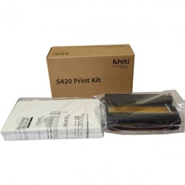 Papel HiTi 4X6 Para Impresora S-400/420 100H y Ribbon