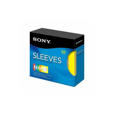 Sobres SONY de Colores 50 Piezas