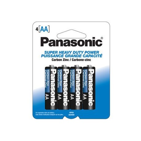 Pila PANASONIC Blanca AA-4 Carbon