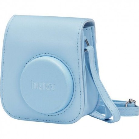 Funda FUJI INSTAX Piel Mini 11 (Azul)