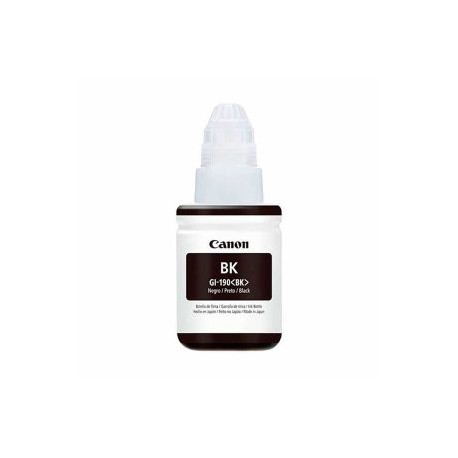 Botella De Tinta CANON GI-190 BK Negra