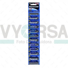 Pila PANASONIC AZUL AA-12 TIRA