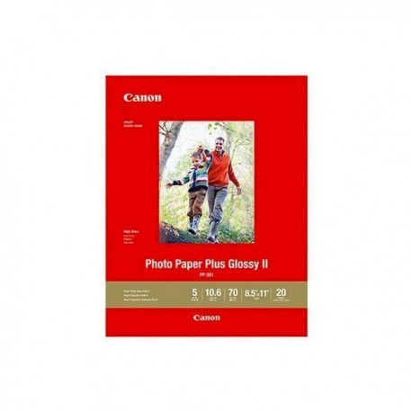 Papel CANON Inkjet 8.5X11 Glossy II 20H PP-301