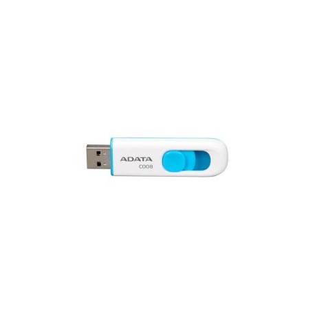 Memoria ADATA USB 64GB C008 Blanco/Azul