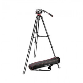 Tripie MANFROTTO MVK502AM-1 Con Patas Gemelas y Cabeza Fluida