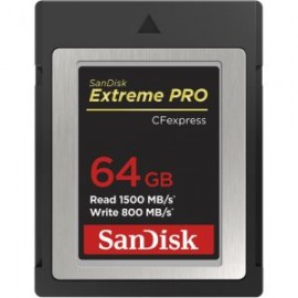 Tarjeta SANDISK Extreme PRO CFexpress 64GB 1500R 800W