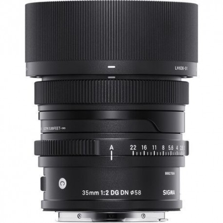 Lente SIGMA 35mm F2.0 DG DN Contemporary para Sony