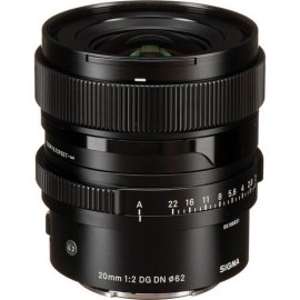 Lente SIGMA 20mm F2.0 DG DN Contemporary para Sony