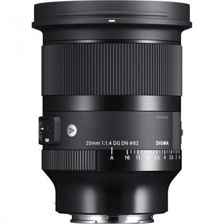 Lente SIGMA 20mm F1.4 DG DN Art para Sony