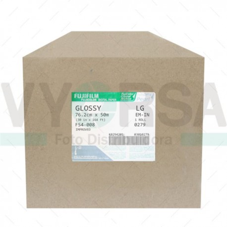 Bobina FUJI 30X Brillante 76.2cm x 50m Tipo DPI PE