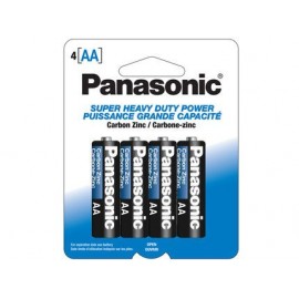 Pila PANASONIC Blanca AA-4 Carbon