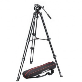 Kit Tripie MANFROTTO  MVT502AM Con Cabeza Fluida MVH500A