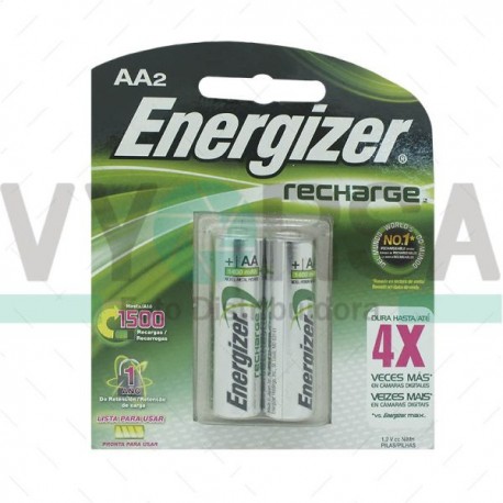 Pila Energizer AA Recargable Blister con 2