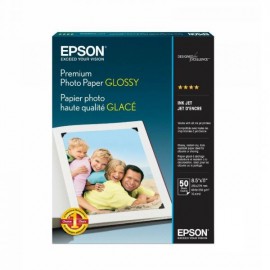 Papel EPSON 8.5x11 Premium 50H Glossy