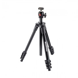 Tripie MANFROTTO MKCOMPACTLT-BK Con Cabeza Compact Light Negro