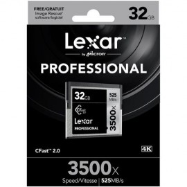 Tarjeta de Memoria LEXAR CFAST 2.0 32 GB 3500x