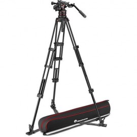 Kit de Cabeza Fluida MANFROTTO MVK612TWINGA Nitrotech de Video 612 con Tripie