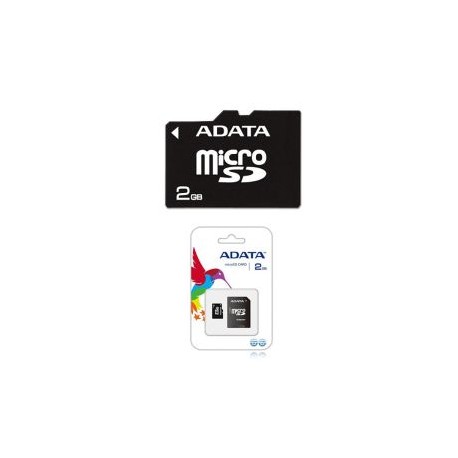 Tarjeta de Memoria ADATA MicroSD 2GB con Adaptador