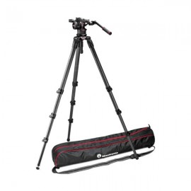 Kit Cabeza MANFROTTO MVKN12CTALL Fluida de Vídeo Nitrotech N12 con Tripie 536