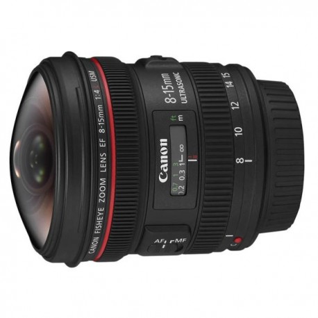 Lente Canon EF 8-15mm f/4L FISHEYE USM