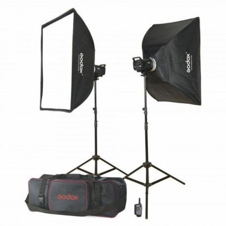 Kit de Iluminación de Estudio Fotográfico GODOX MS300-F